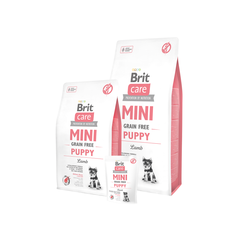 Cibo per cani brit care mini puppy grain free lamb 7kg