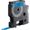Nastro dymo tipo d1 (9mmx7m) nero/blu 409160 [s0720710]