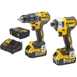 Trapano a batteria dewalt dck268p2t 18v + zakr. dcf887+tstak [dck268p2t-qw]