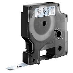 Nastro dymo tipo d1 (9mmx7m) nero/trasparente 409100 [s0720670]