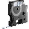 Nastro dymo tipo d1 (9mmx7m) nero/trasparente 409100 [s0720670]