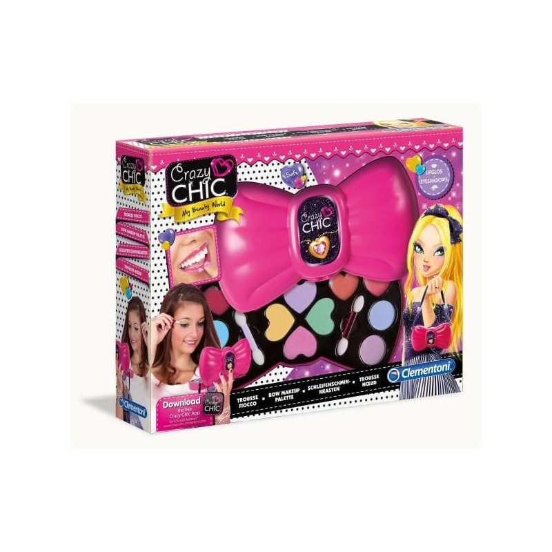 Clementoni - trousse fiocco-crazy chic trucchi [15223a]