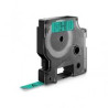 nastro dymo tipo d1 (9mmx7m) nero/verde 409190 [s0720740]