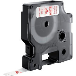 Nastro dymo tipo d1 (9mmx7m) rosso/bianco 409150 [s0720700]