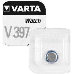 Pila varta silver oxide, a bottone, 397, sr59, 1.55v [00397 101 111]