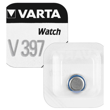 Pila varta silver oxide, a bottone, 397, sr59, 1.55v [00397 101 111]