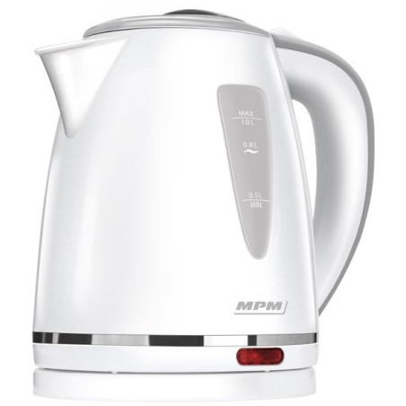 Bollitore elettrico mpm mcz-64 1200w 1l bianco [mcz-64]