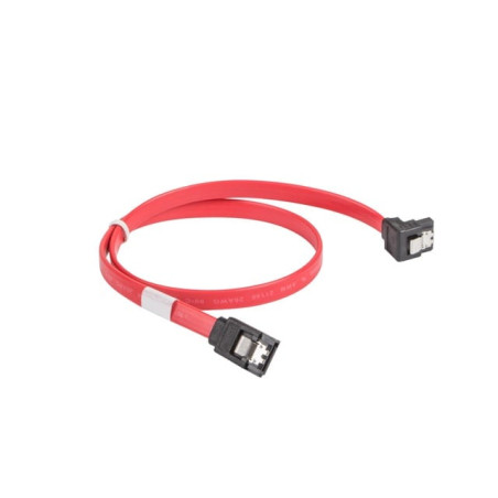 Cavo sata lanberg sata iii 6gb/s 50cm 90" nero [aklagks00000034]