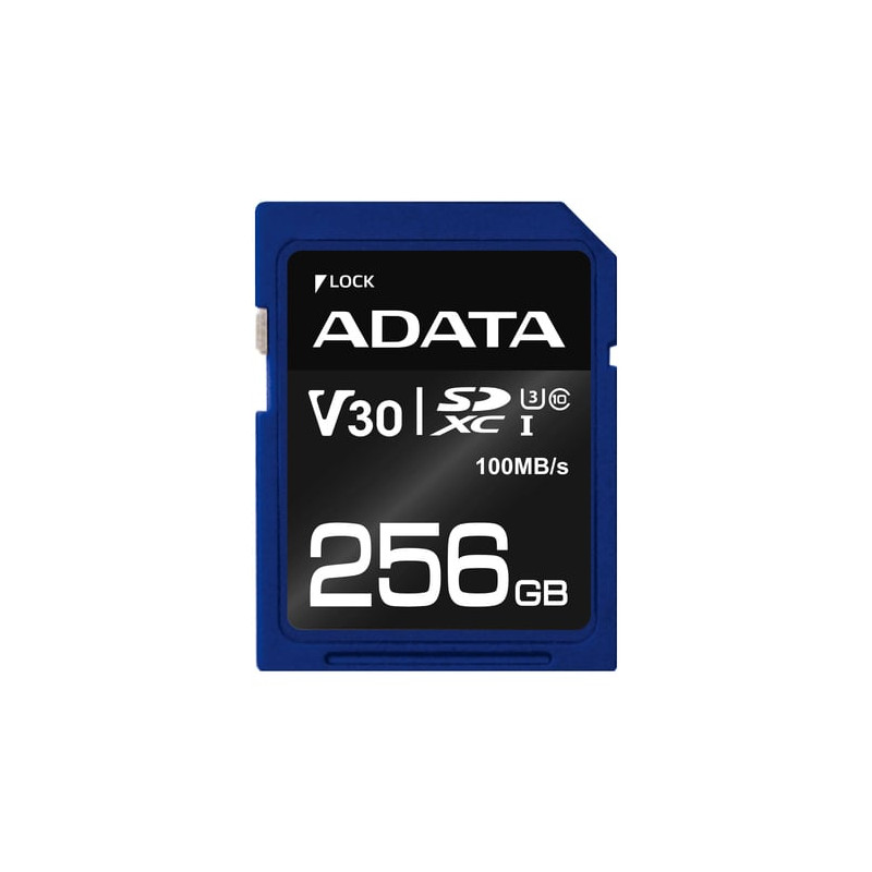 256gb scheda sdxc adata premierpro [sfadasd256uv30s]