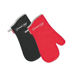 Guanto da forno tescoma grandechef nero