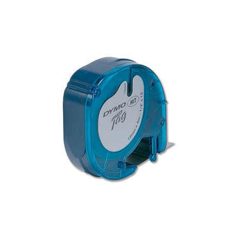 Nastro in plastica dymo letratag 12mmx4m giallo 912020 [s0721620]