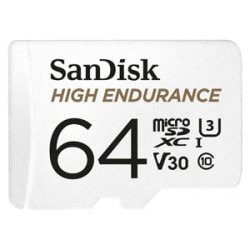 64gb scheda microsdhc sandisk high endurance [sdsqqnr-064g-gn6ia]