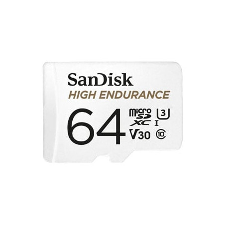 64gb scheda microsdhc sandisk high endurance [sdsqqnr-064g-gn6ia]