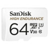 64gb scheda microsdhc sandisk high endurance [sdsqqnr-064g-gn6ia]