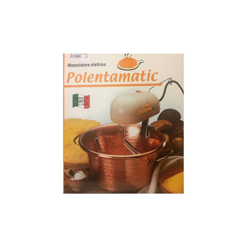 Polentina lar in rame, tonda, induzione, 6,5l, 30cm