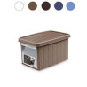 Scatola multiuso stefanplast elegance 19x29x16 tortora [stefanplast