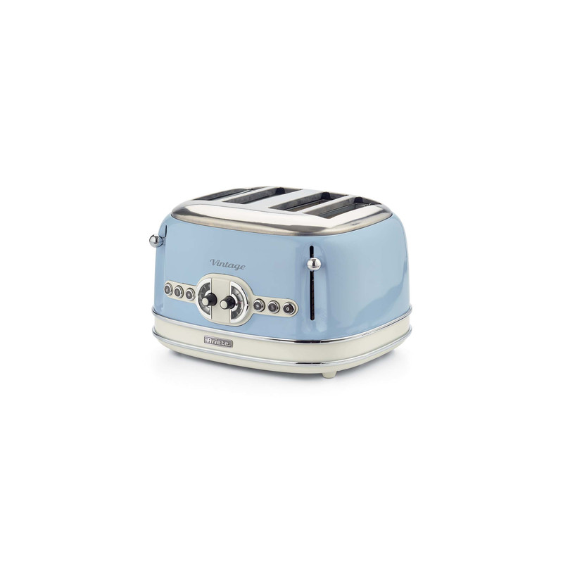 Tostapane ariete vintage 156 1600w, azzurro/ciano [hkarito15605000]