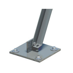 Piastra saette l cm 100x100 zincata sfb [ferrobulloni]