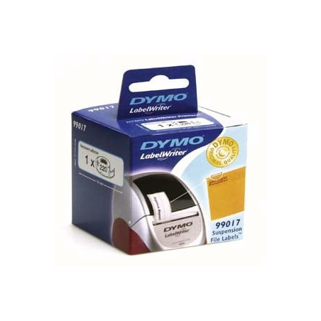 Rotolo 220 etichette cartelle sospese 50x12mm x lw 990170 [s0722460]