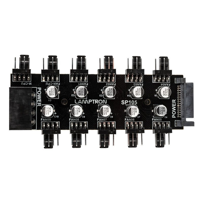 Lamptron sp105 10x pwm-l?fter-hub