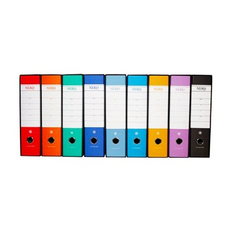 Raccoglitore brefiocart cf.12 prot 8cm azzurro [0201150az]