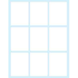 Etichette bianche tico cf.90 49x37 [e-4937]