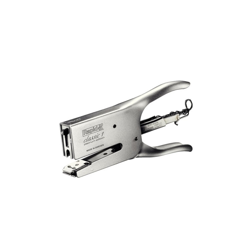 Cucitrice a pinza rapid k1-platinum argento [5000250]