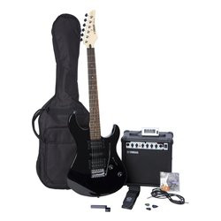 Chitarra elettrica yamaha con custodia e amplificatore, nero [gerg121gpiihii]