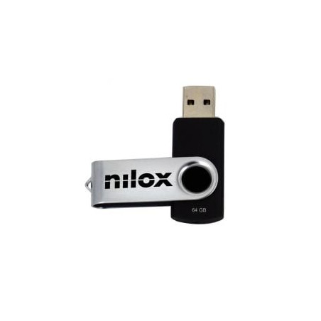 Pen drive 64gb nilox usb3.0 s nero [u3nil64bl001]