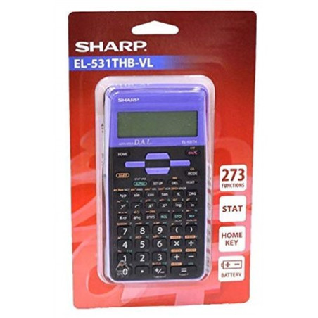 Calcolatrice sharp el531thbvl scientifica viola [sh-el531thbvl]