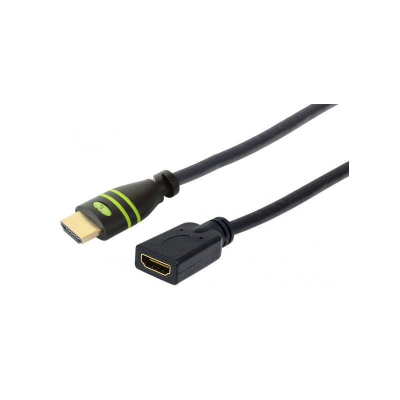 Cavo techly hdmi high speed con ethernet 4k 30hz m/f 1,0 m