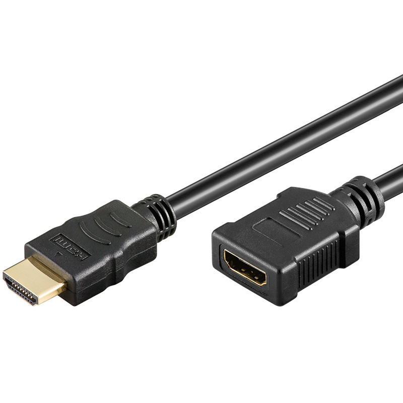 cavo techly hdmi high speed con ethernet 4k 30hz m/f 1,8 m