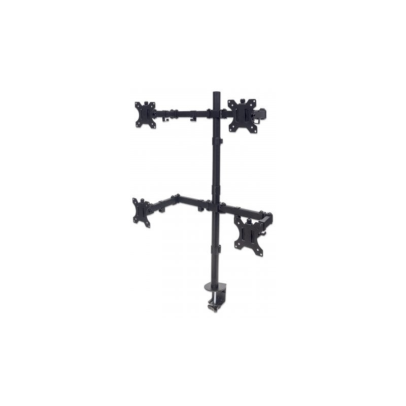 Supporto monitor manhattan per 4 monitor 13-32'' con