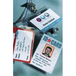 Scatola 100 pouches 125mic 60x90mm business card [3743157]