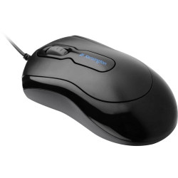 Mouse kensington cablato ambidestro ottico usb tipo a 800dpi nero