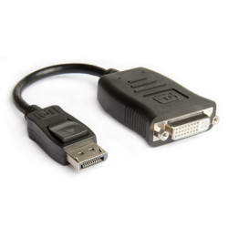 Adattaotore hamlet displayport 4k 1.2v a dvi 24+5 [xvadp12-dvac]