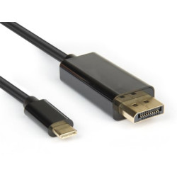 Cavo hamlet usb-c a displayport 4k 2k 200cm [xvauc-dp4k20]