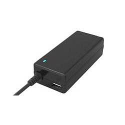 Alimentatore notebook universale itek 65w con 12 connettori, porta