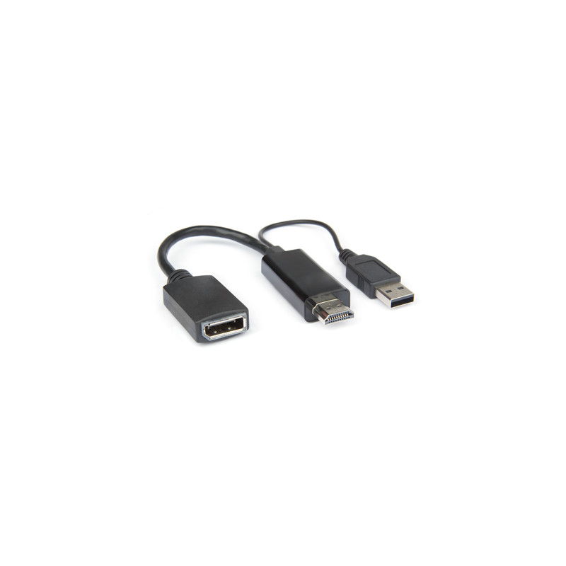 Adattatore hamlet hdmi a displayport 30hz + usb p [xvahdm-dpa]