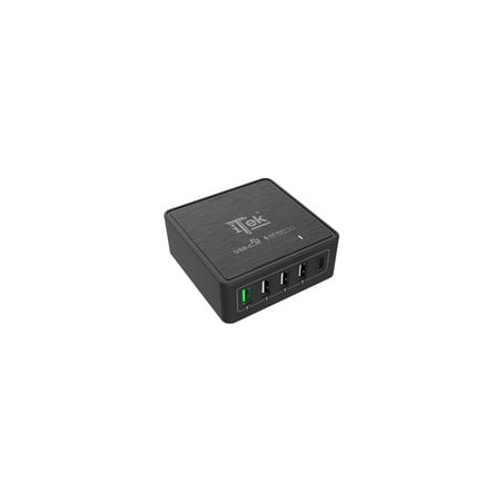 Alimentatore da tavolo itek da 60w, 13.2a(2x3a, 3x2.4a) con 5 porte: