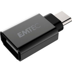 Adattatoree emtec t600 usb type-c - usb-a 3.1 (silver)