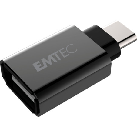 Adattatoree emtec t600 usb type-c - usb-a 3.1 (silver)