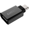 Adattatoree emtec t600 usb type-c - usb-a 3.1 (silver)