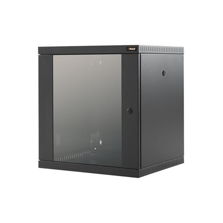 Armadio rack a muro itrack armadi box 19" 16u 883x600x400 nero