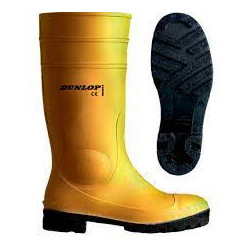 Stivali sicurezza pvc ginocchio 40 giallo dunlop [dunlop ]