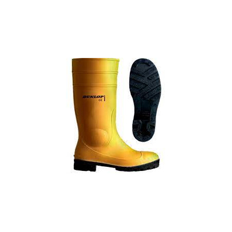Stivali sicurezza pvc ginocchio 40 giallo dunlop [dunlop ]