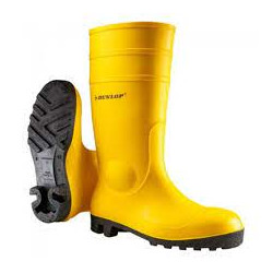 Stivali sicurezza pvc ginocchio 42 giallo dunlop [dunlop ]