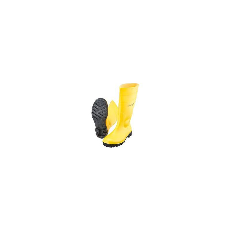 Stivali sicurezza pvc ginocchio 43 giallo dunlop [dunlop ]