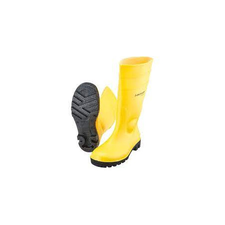Stivali sicurezza pvc ginocchio 43 giallo dunlop [dunlop ]