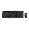 kit tastiera e mouse logitech mk120 nero [920-002543]